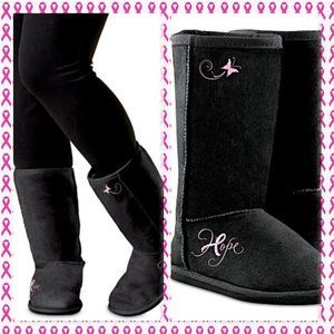 Breast Cancer Awareness "Walking In Hope" Boots